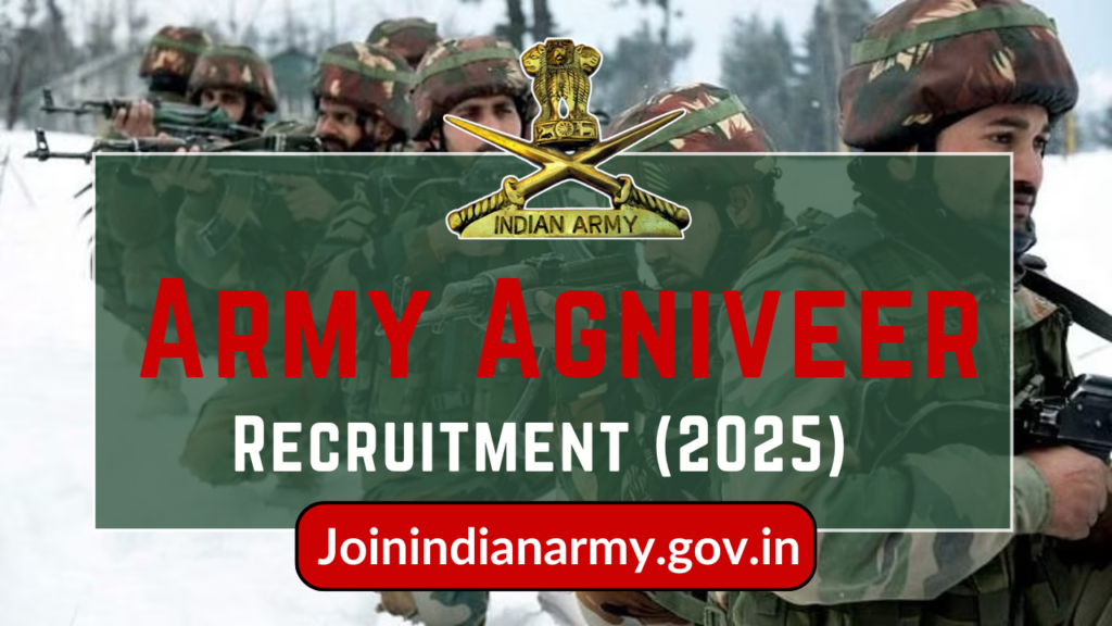 Indian Army Agniveer Recruitment 2025